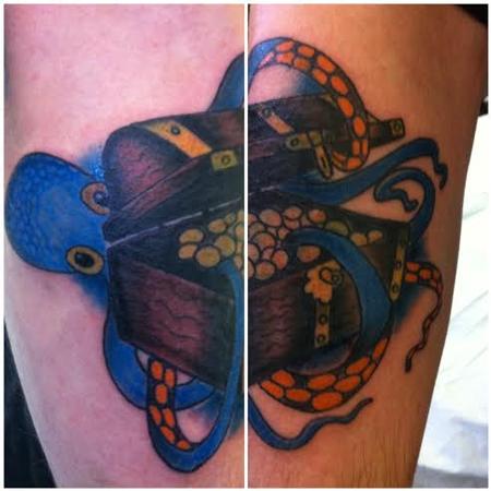 Tattoos - octopus coverup - 91657